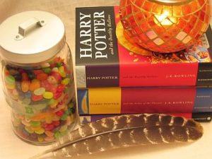 Harry Potter was written by Author JK Rowling